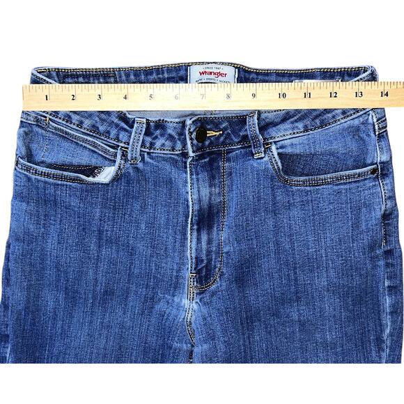 Wrangler High-Rise Bold Bootcut Stretch Jeans Women's Size 8 28X32 - Picture 2 of 7